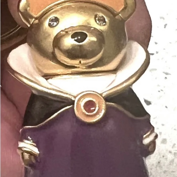 NWT Coach X Disney Evil Queen Bear Bag Charm - Picture 2 of 7